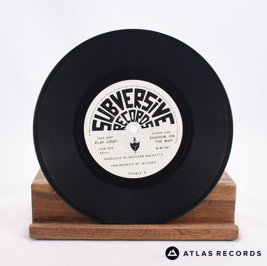 Nuclear Socketts - Play Loud! - 7" Vinyl Record - VG+/VG+