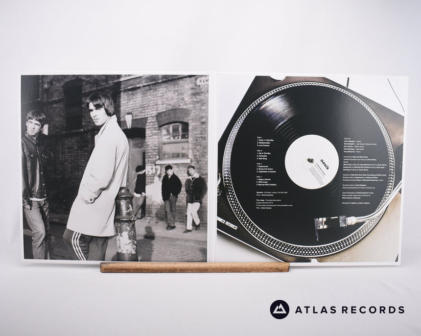 Oasis - Definitely Maybe - Silver Limited Edition 2 x LP Vinyl Record - EX/NM