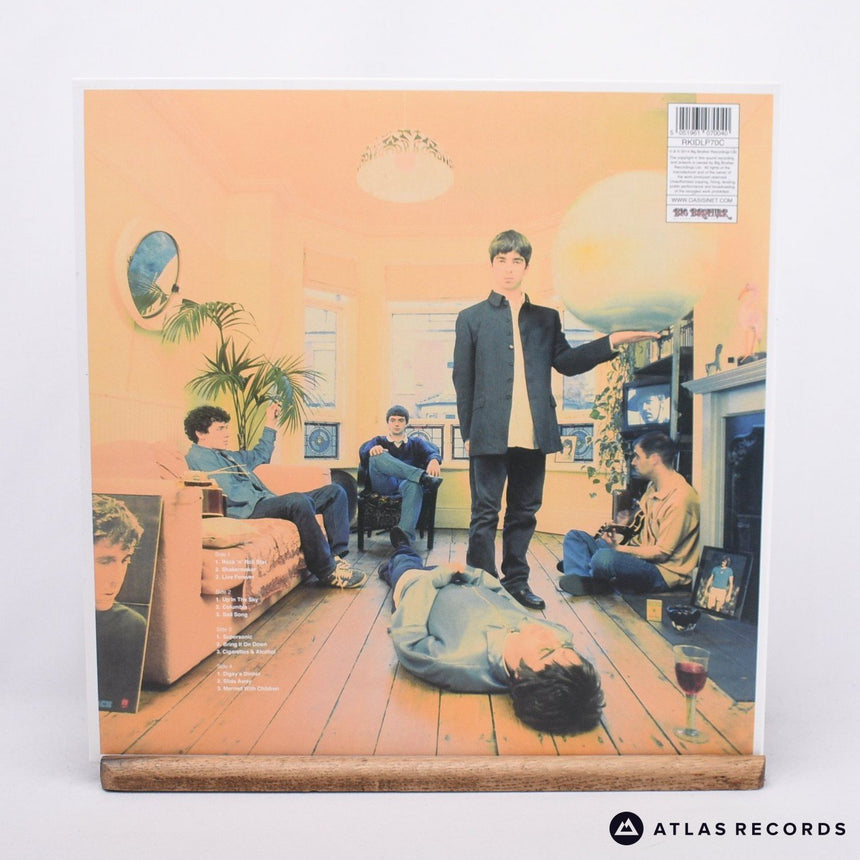 Oasis - Definitely Maybe - Silver Limited Edition 2 x LP Vinyl Record - EX/NM