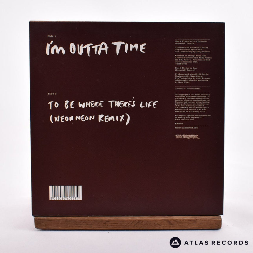Oasis - I'm Outta Time - 7" Vinyl Record - NM/NM