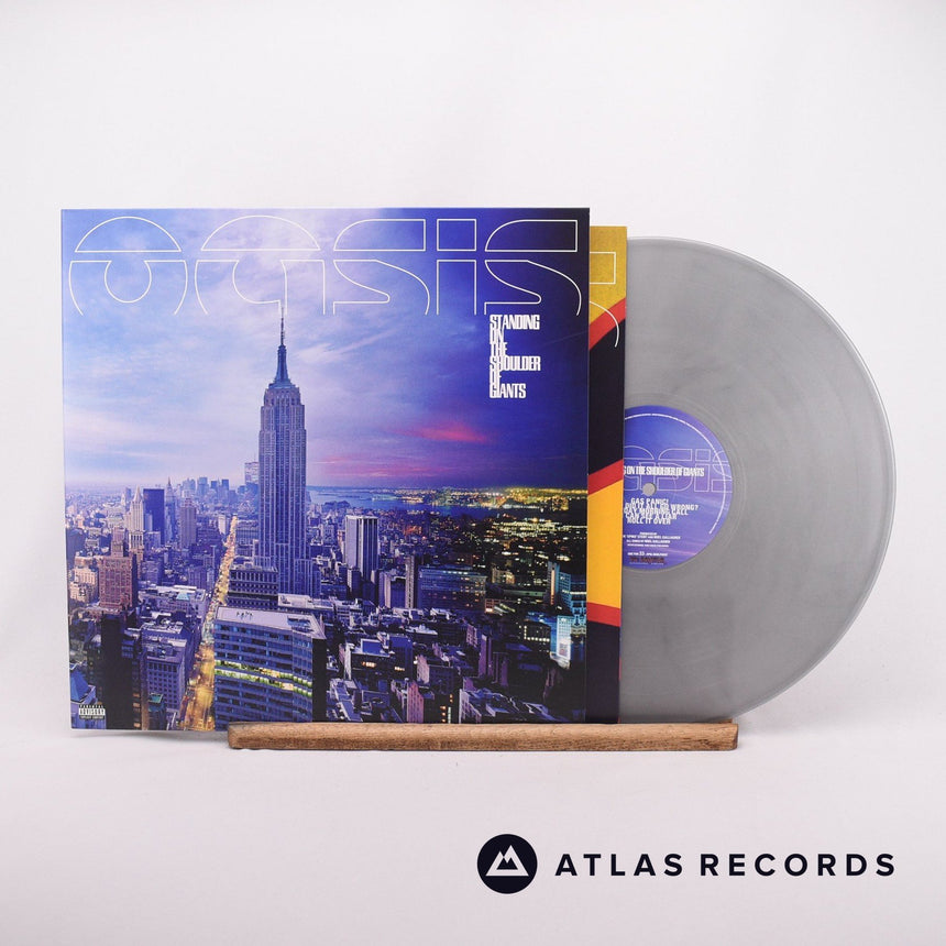 Oasis Standing On The Shoulder Of Giants LP Vinyl Record - Front Cover & Record