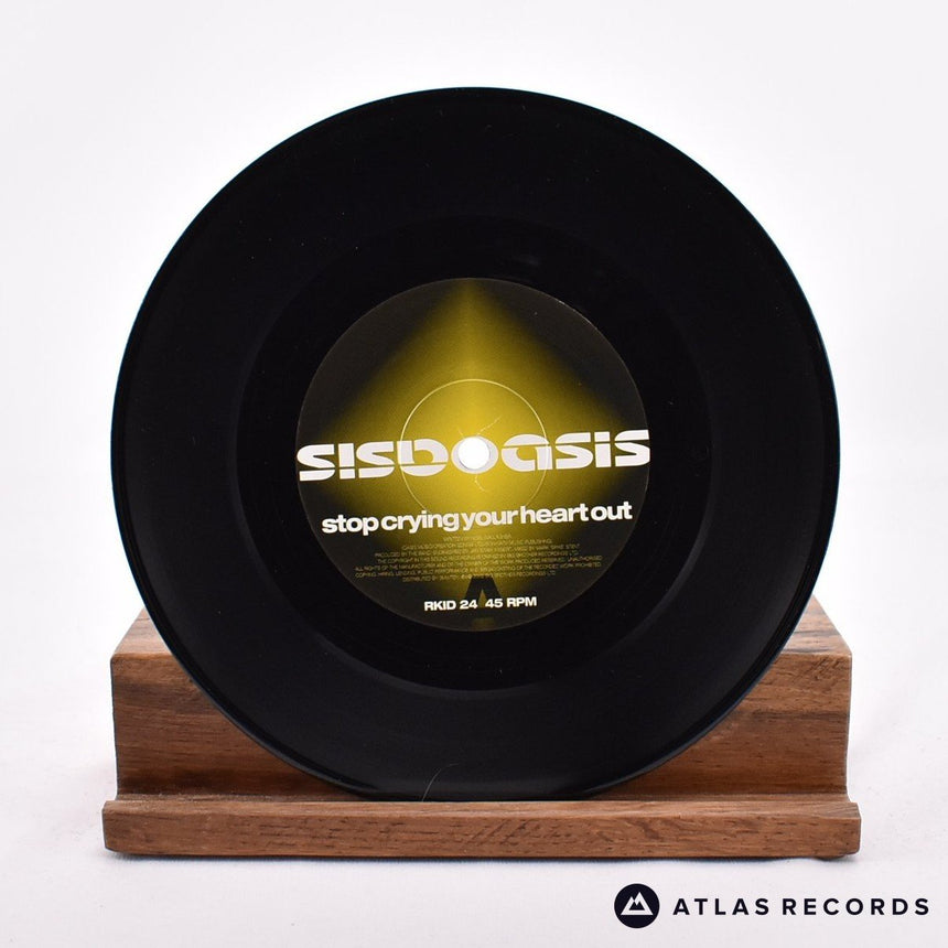 Oasis - Stop Crying Your Heart Out - Damont 7" Vinyl Record - NM/NM