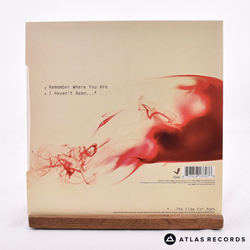 Oceansize - Remember Where You Are - 7" Vinyl Record - NM/NM