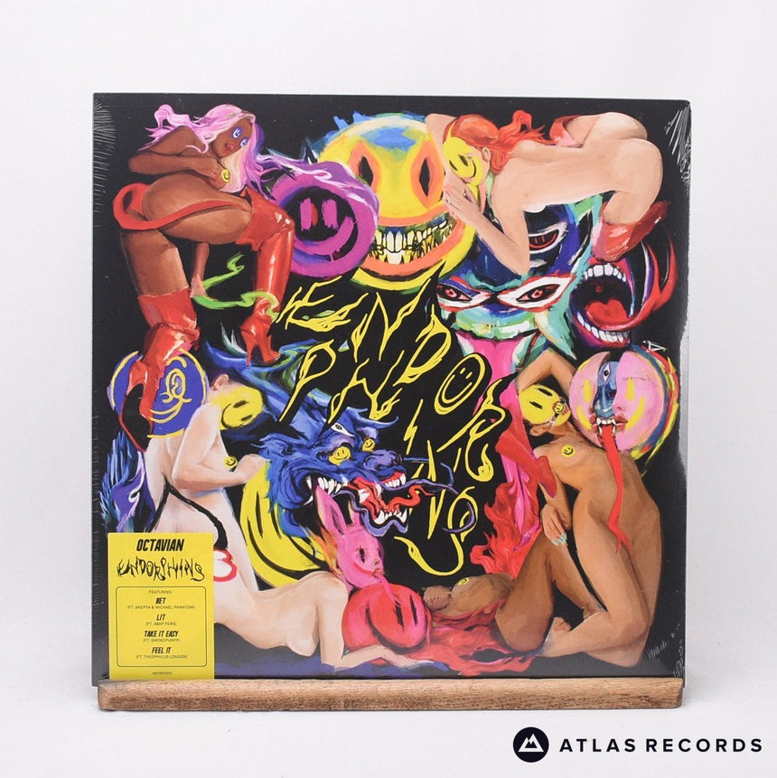 Octavian Endorphins LP Vinyl Record - Front Cover & Record