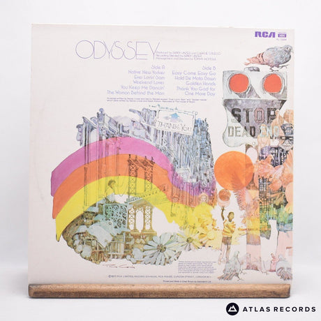 Odyssey - Odyssey - Lyric Sheet LP Vinyl Record - VG+/EX