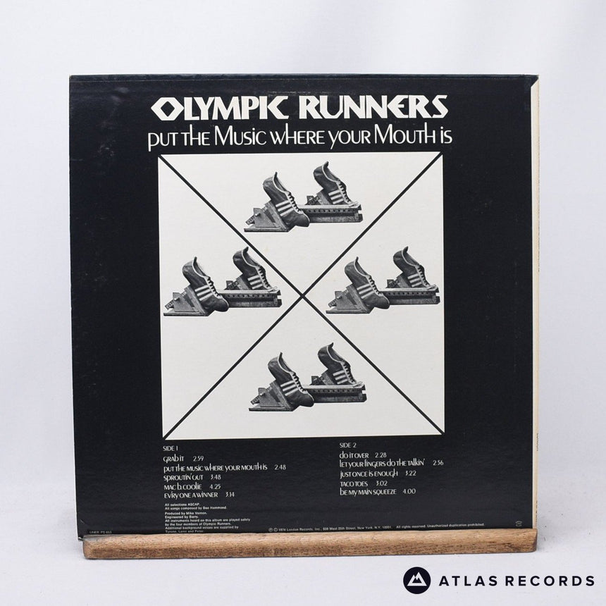 Olympic Runners - Put The Music Where Your Mouth Is - LP Vinyl Record - VG+/EX