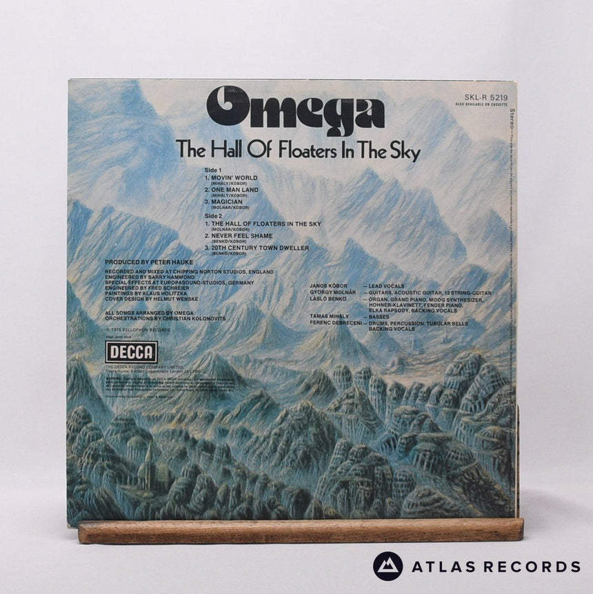 Omega - The Hall Of Floaters In The Sky - LP Vinyl Record - VG+/VG+