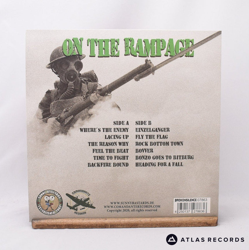 On The Rampage - Feelgood Stories... In Disguise - Red LP Vinyl Record - NM/NM