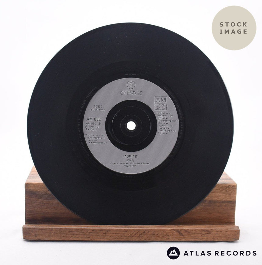 Opaz Action Speaks Louder Than Words 7" Vinyl Record - Record B Side