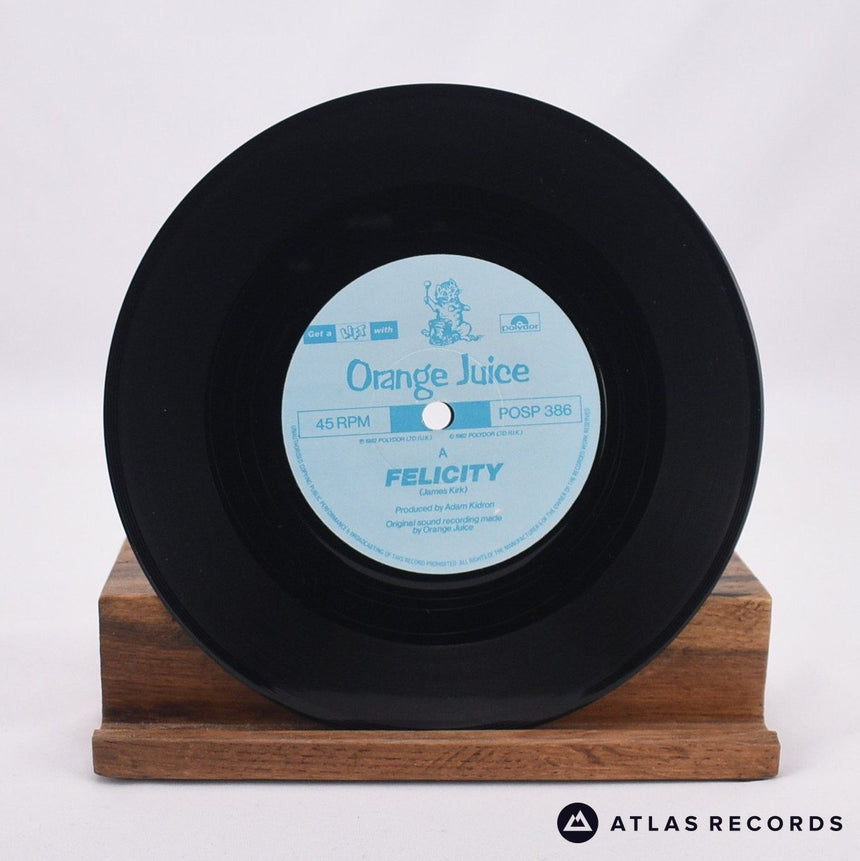 Orange Juice - Felicity - 7" Vinyl Record - VG+/EX