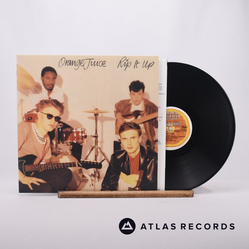 Orange Juice Rip It Up LP Vinyl Record - Front Cover & Record