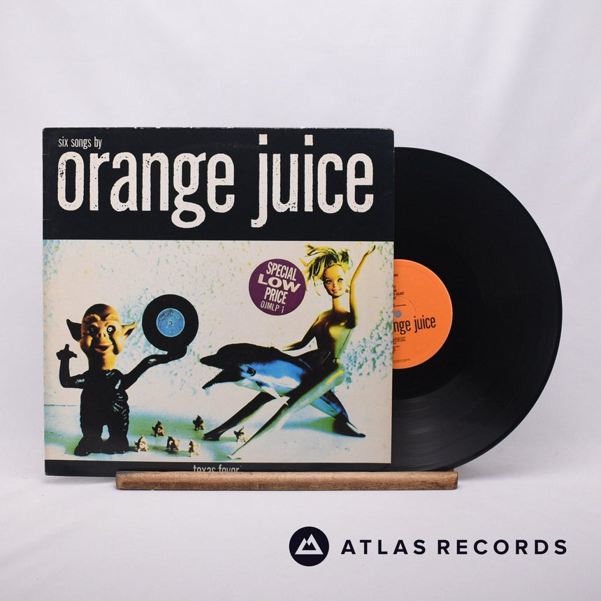Orange Juice Texas Fever LP Vinyl Record - Front Cover & Record