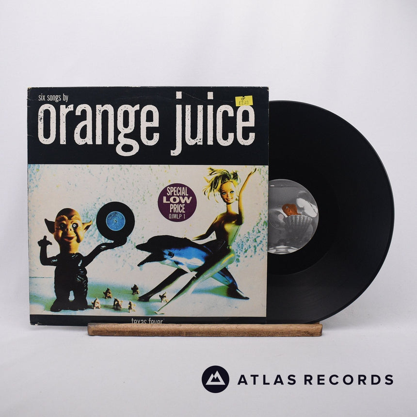 Orange Juice Texas Fever LP Vinyl Record - Front Cover & Record