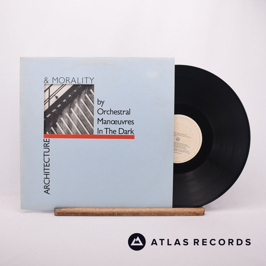 Orchestral Manoeuvres In The Dark Architecture & Morality LP Vinyl Record - Front Cover & Record