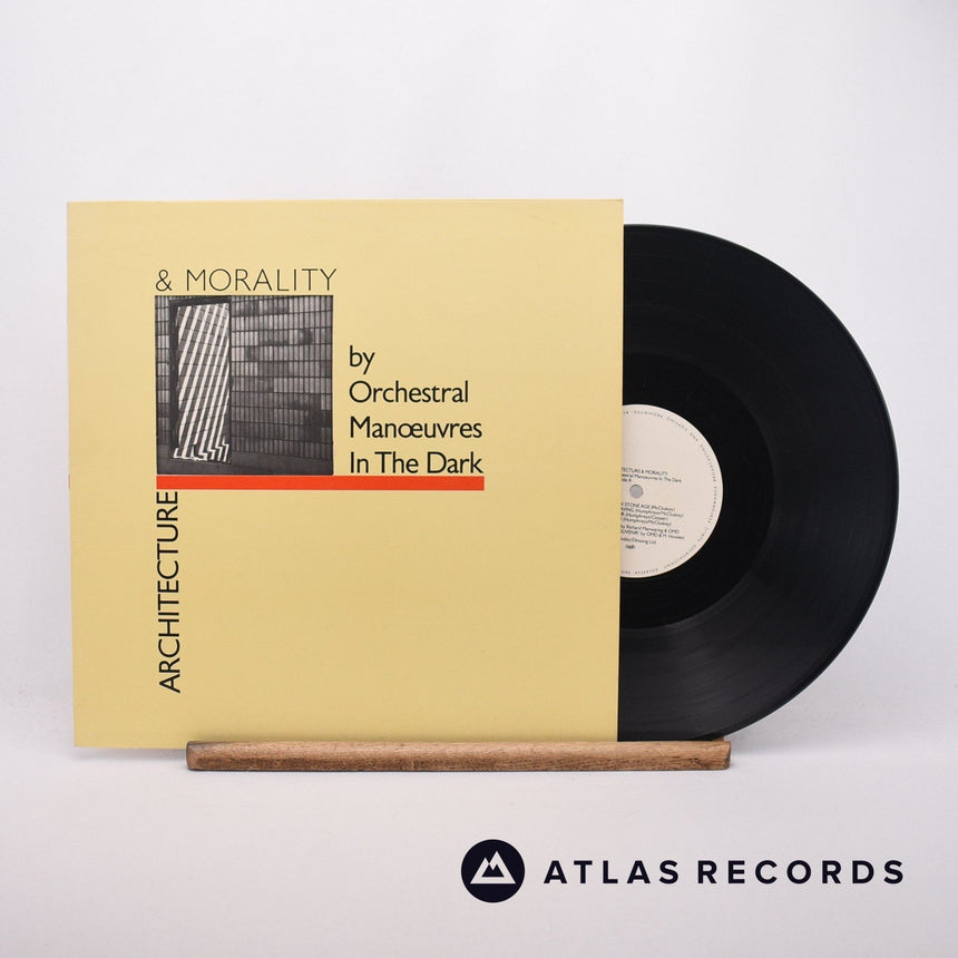 Orchestral Manoeuvres In The Dark Architecture & Morality LP Vinyl Record - Front Cover & Record