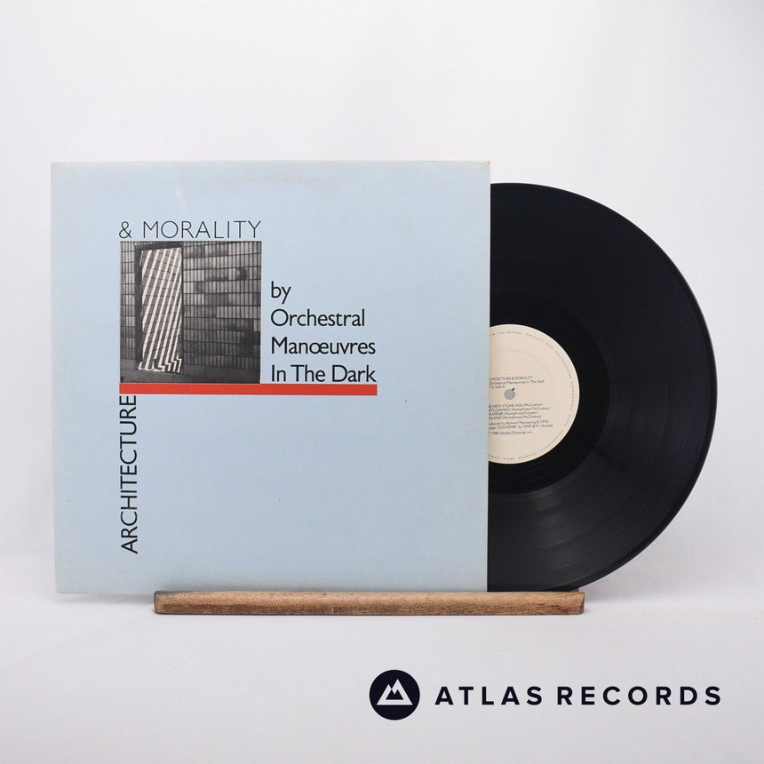 Orchestral Manoeuvres In The Dark Architecture & Morality LP Vinyl Record - Front Cover & Record