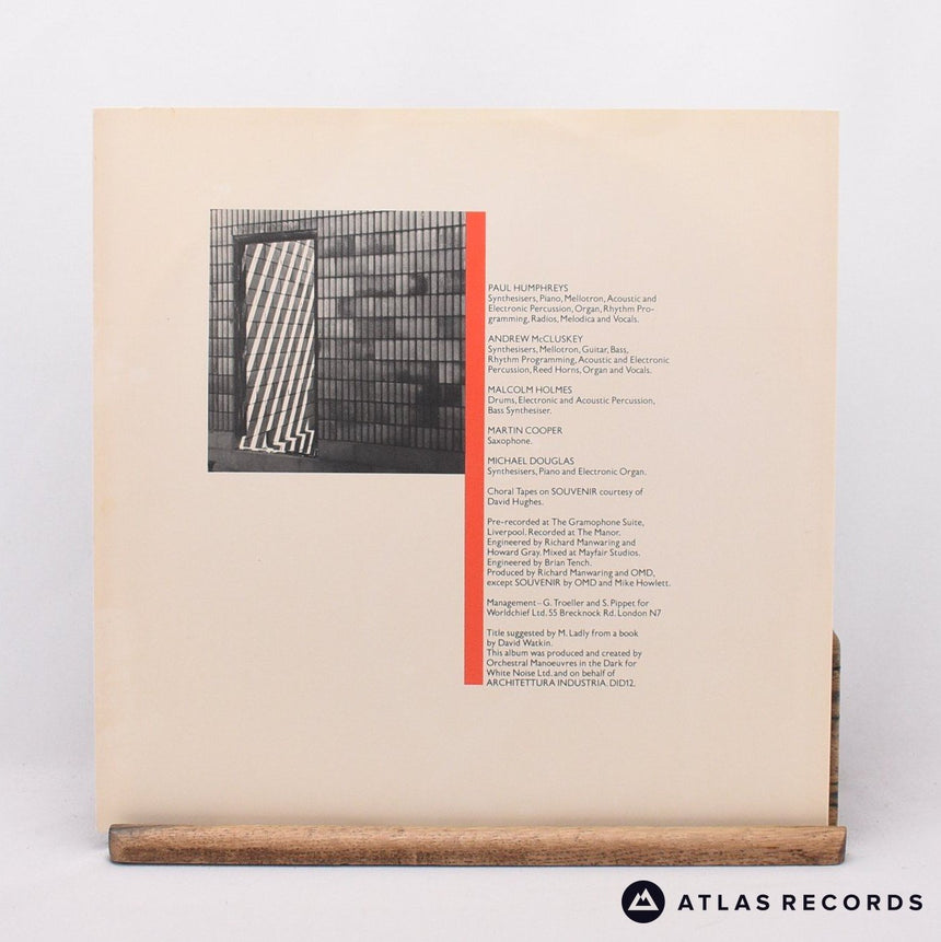 Orchestral Manoeuvres In The Dark - Architecture & Morality - LP Vinyl Record