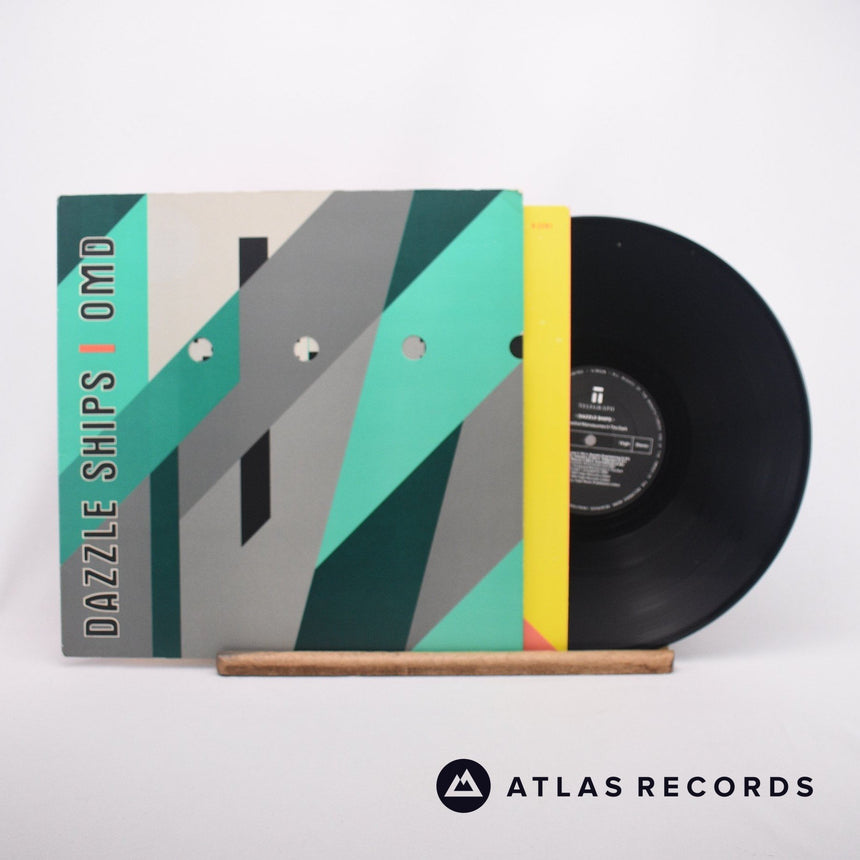 Orchestral Manoeuvres In The Dark Dazzle Ships LP Vinyl Record - Front Cover & Record