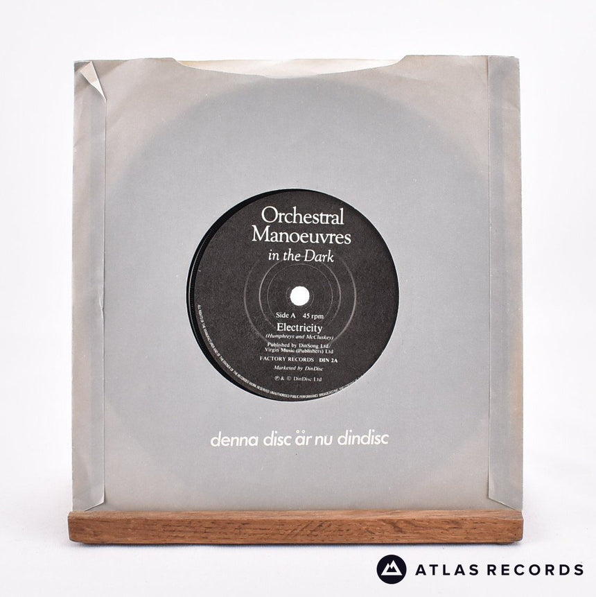Orchestral Manoeuvres In The Dark - Electricity - 7" Vinyl Record - EX/EX