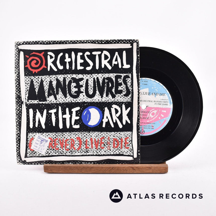 Orchestral Manoeuvres In The Dark (Forever) Live And Die 7" Vinyl Record - Front Cover & Record