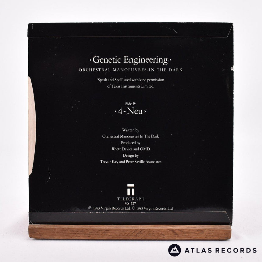 Orchestral Manoeuvres In The Dark - Genetic Engineering - 7" Vinyl Record - EX/EX