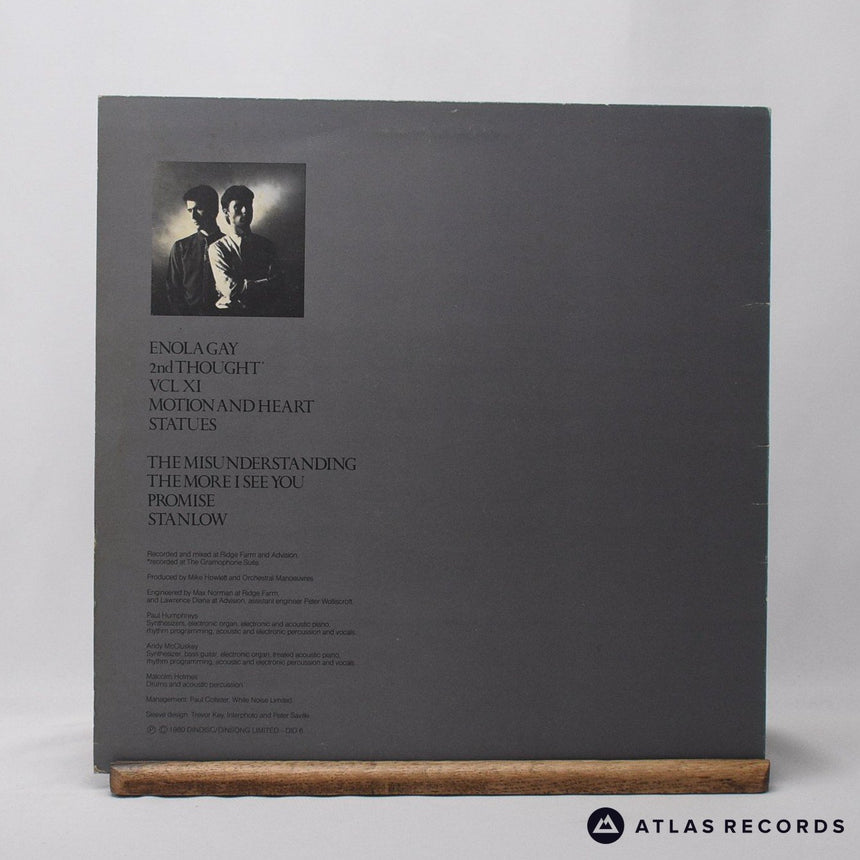 Orchestral Manoeuvres In The Dark - Organisation - LP Vinyl Record - VG+/VG+