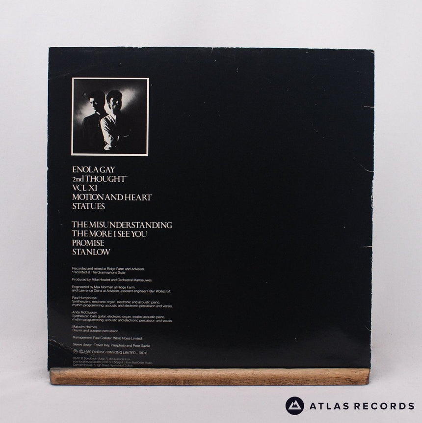 Orchestral Manoeuvres In The Dark - Organisation - LP Vinyl Record - VG+/VG+