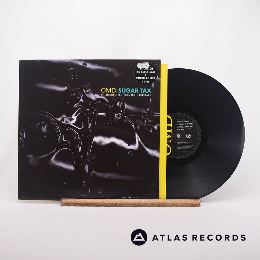 Orchestral Manoeuvres In The Dark Sugar Tax LP Vinyl Record - Front Cover & Record