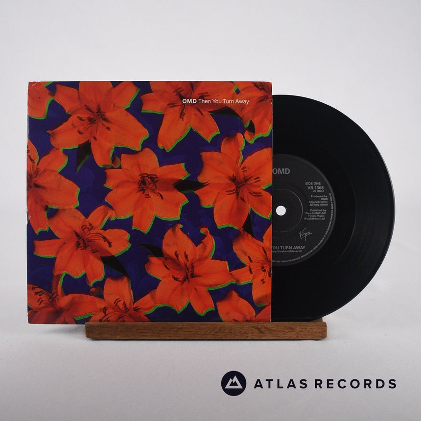 Orchestral Manoeuvres In The Dark Then You Turn Away 7" Vinyl Record - Front Cover & Record