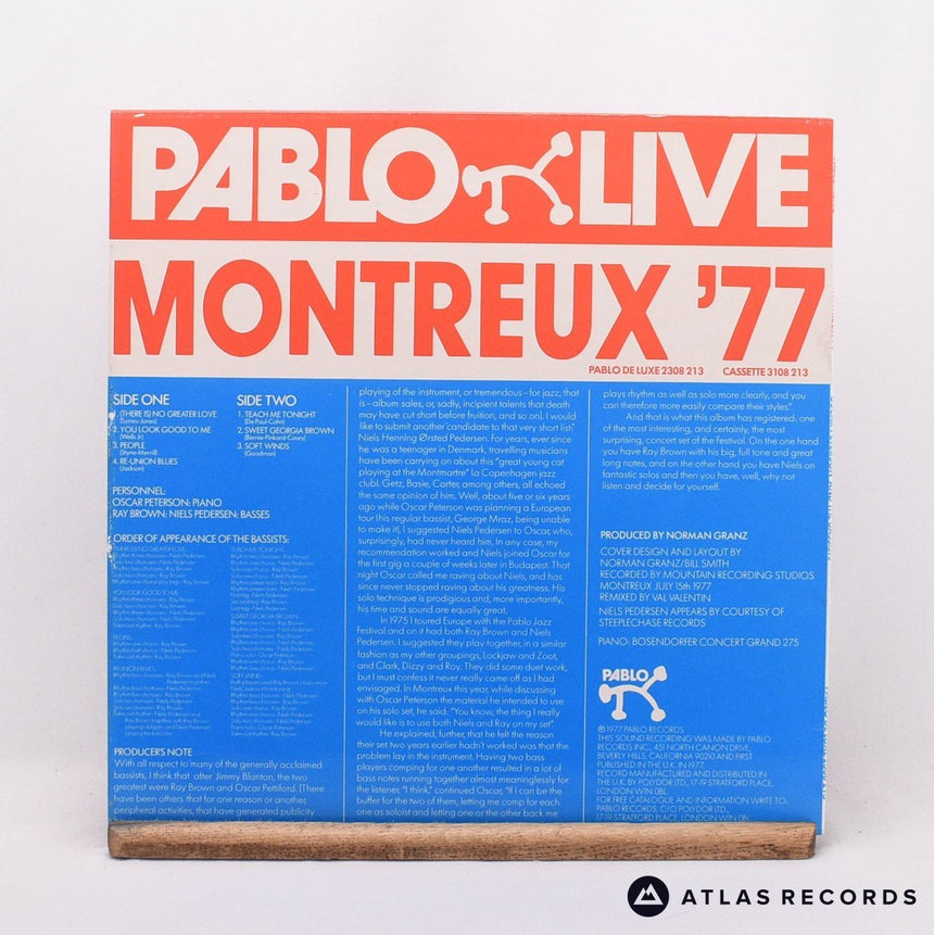 Oscar Peterson - Montreux '77 - LP Vinyl Record - EX/VG+
