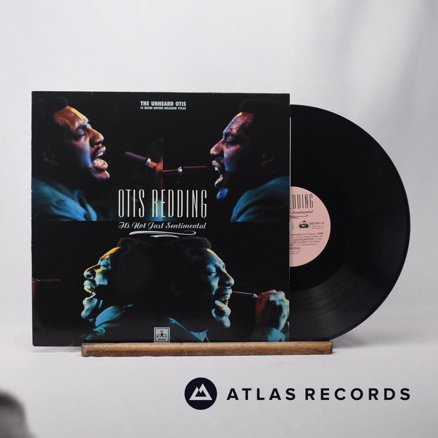 Otis Redding It's Not Just Sentimental LP Vinyl Record - Front Cover & Record