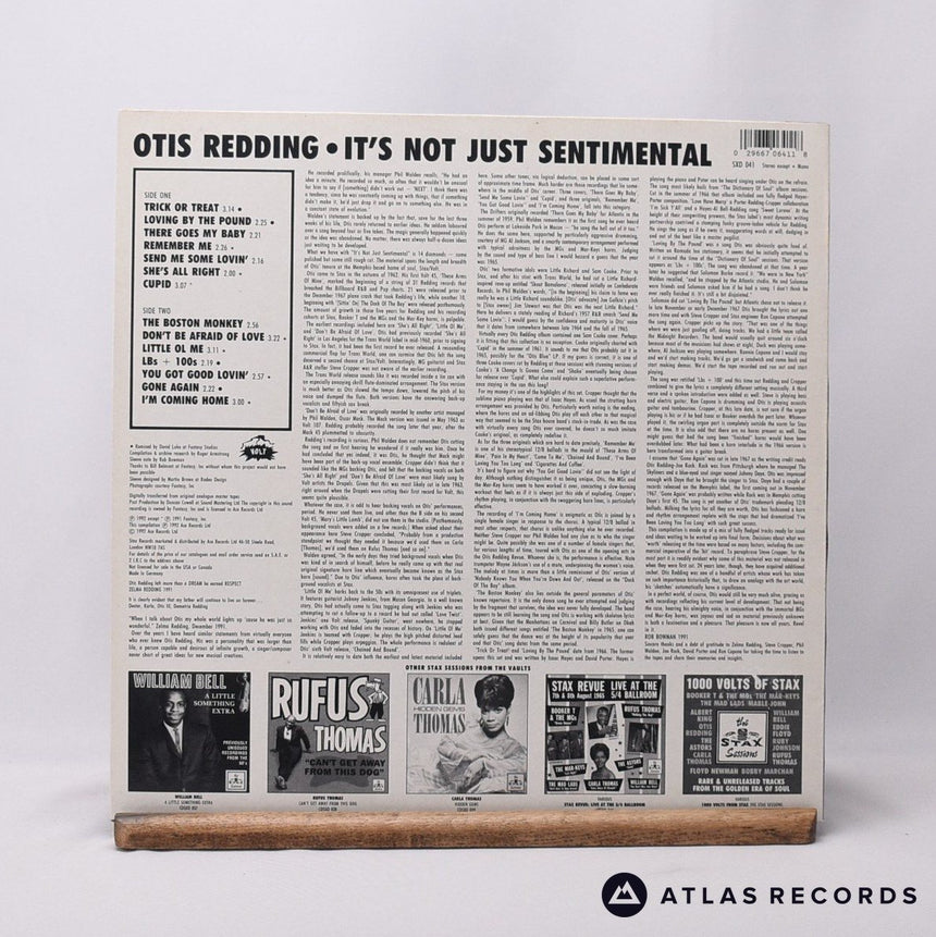 Otis Redding - It's Not Just Sentimental - LP Vinyl Record - EX/EX