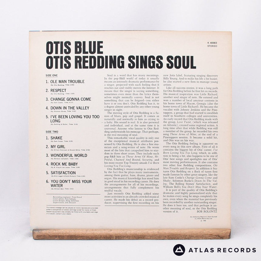 Otis Redding - Otis Blue / Otis Redding Sings Soul - LP Vinyl Record - EX/EX