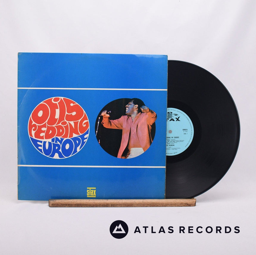 Otis Redding Otis Redding In Europe LP Vinyl Record - Front Cover & Record