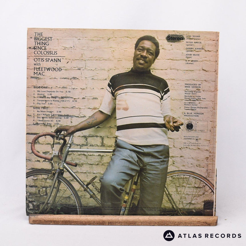 Otis Spann - The Biggest Thing Since Colossus - A1 B1 LP Vinyl Record - VG+/VG+