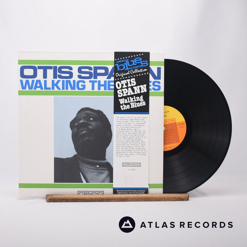 Otis Spann Walking The Blues LP Vinyl Record - Front Cover & Record