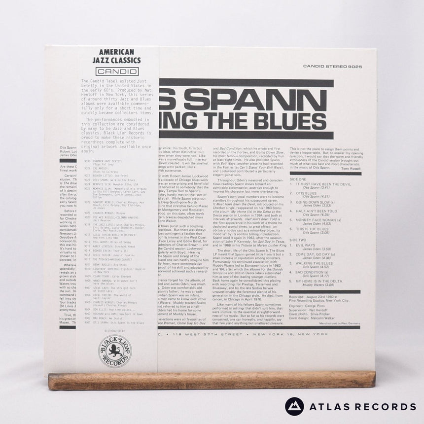 Otis Spann - Walking The Blues - Reissue LP Vinyl Record - NM/EX