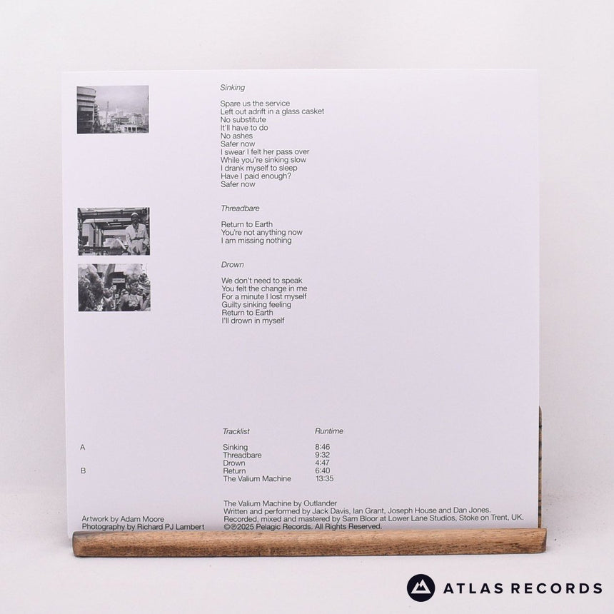 Outlander - The Valium Machine - LP Vinyl Record