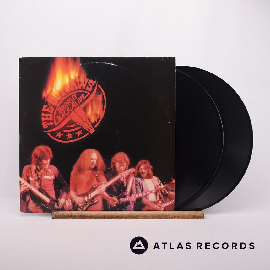 Outlaws Bring It Back Alive 2 x LP Vinyl Record - Front Cover & Record