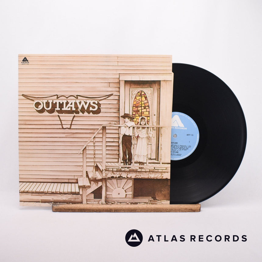 Outlaws Outlaws LP Vinyl Record - Front Cover & Record