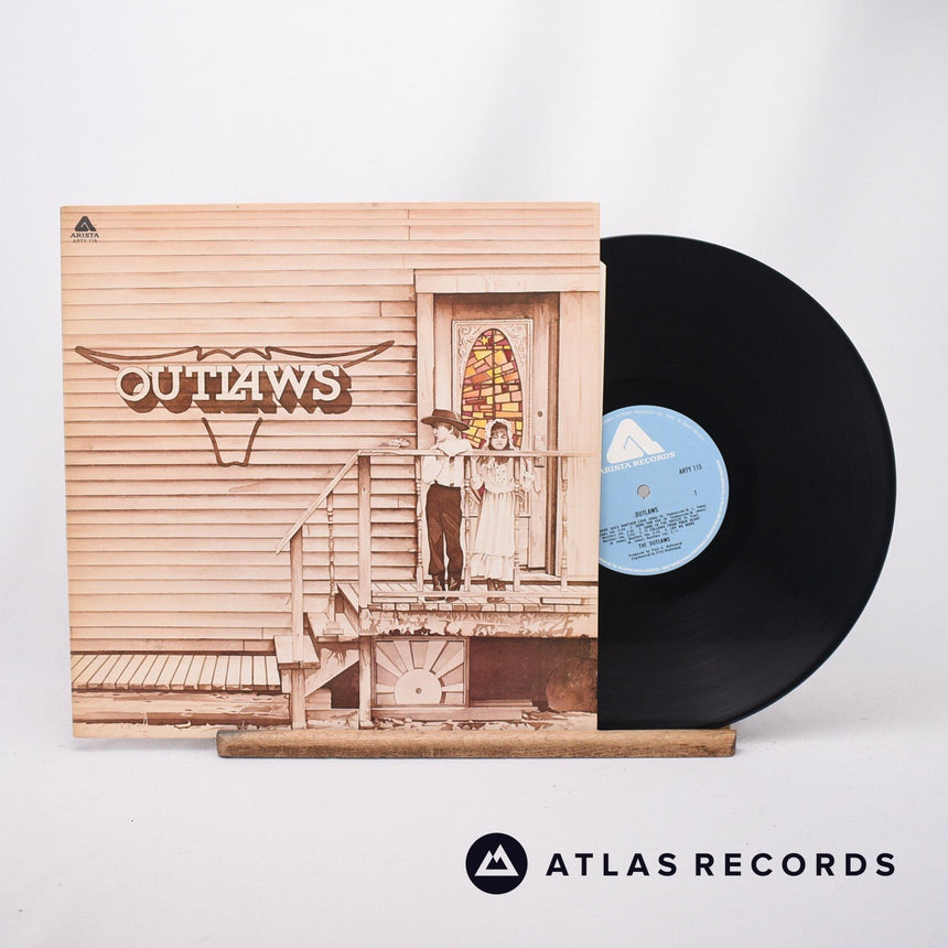 Outlaws Outlaws LP Vinyl Record - Front Cover & Record