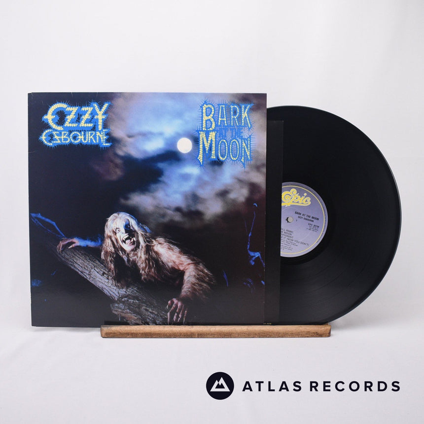 Ozzy Osbourne - Bark At The Moon - Lyric Sheet A2 B2 LP Vinyl Record - EX/EX