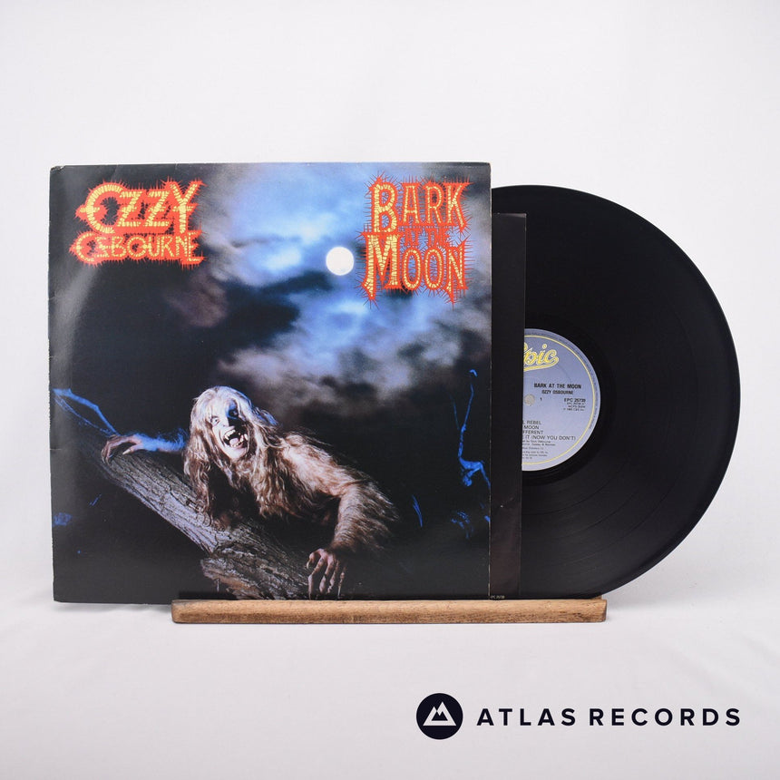 Ozzy Osbourne Bark At The Moon LP Vinyl Record - Front Cover & Record