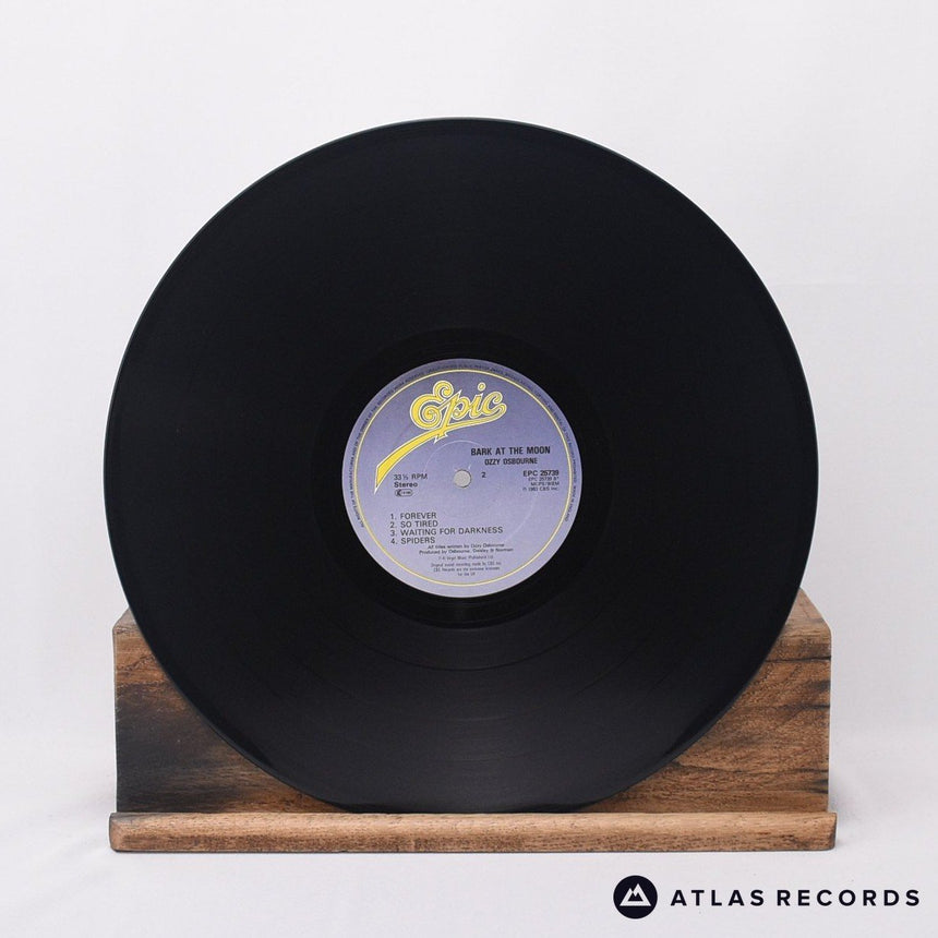 Ozzy Osbourne - Bark At The Moon - Lyric Sheet A2 B2 LP Vinyl Record - EX/EX