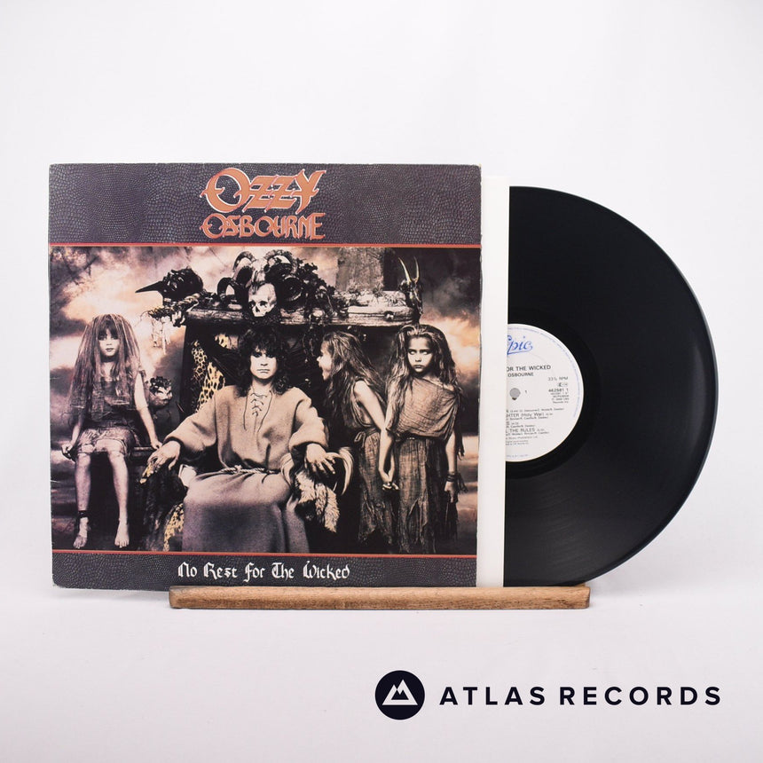Ozzy Osbourne No Rest For The Wicked LP Vinyl Record - Front Cover & Record