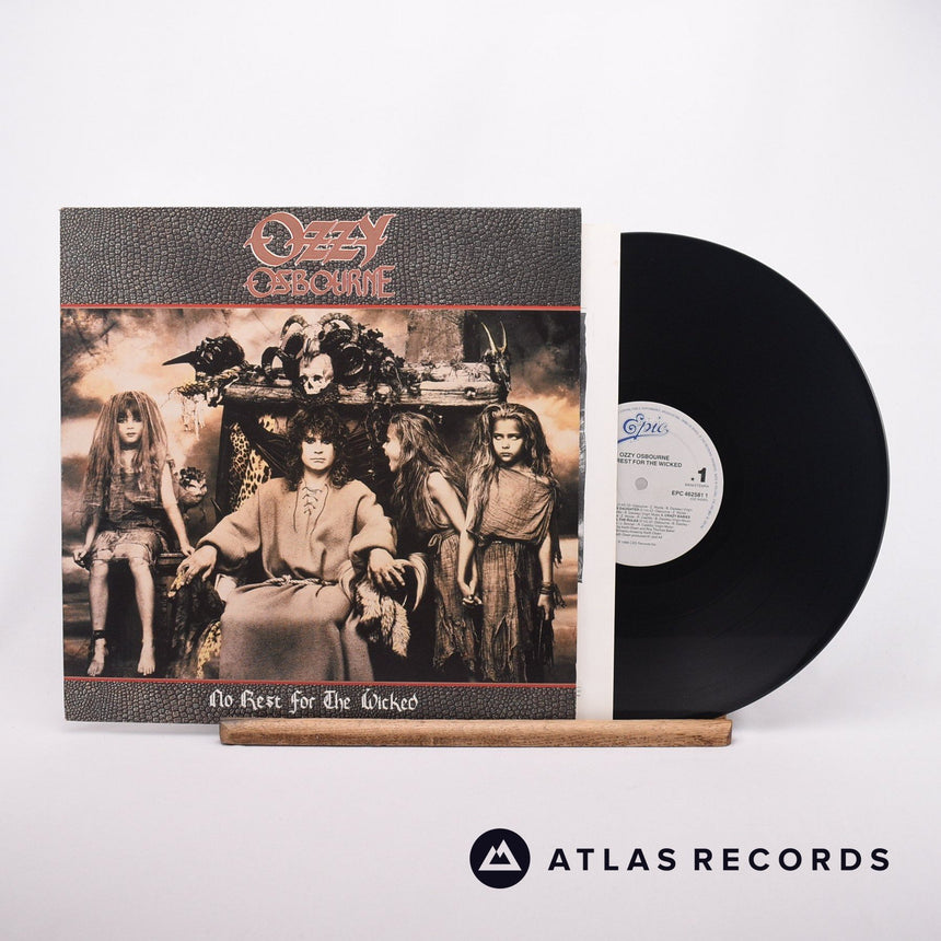 Ozzy Osbourne No Rest For The Wicked LP Vinyl Record - Front Cover & Record