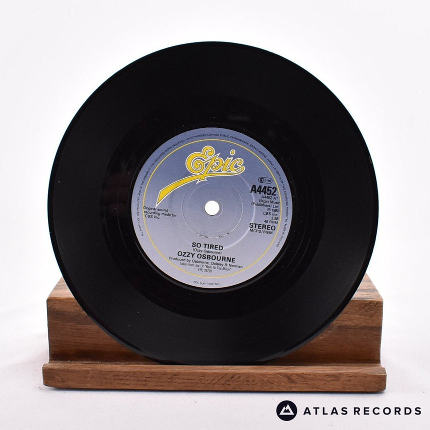 Ozzy Osbourne - So Tired - 7" Vinyl Record - VG+/EX