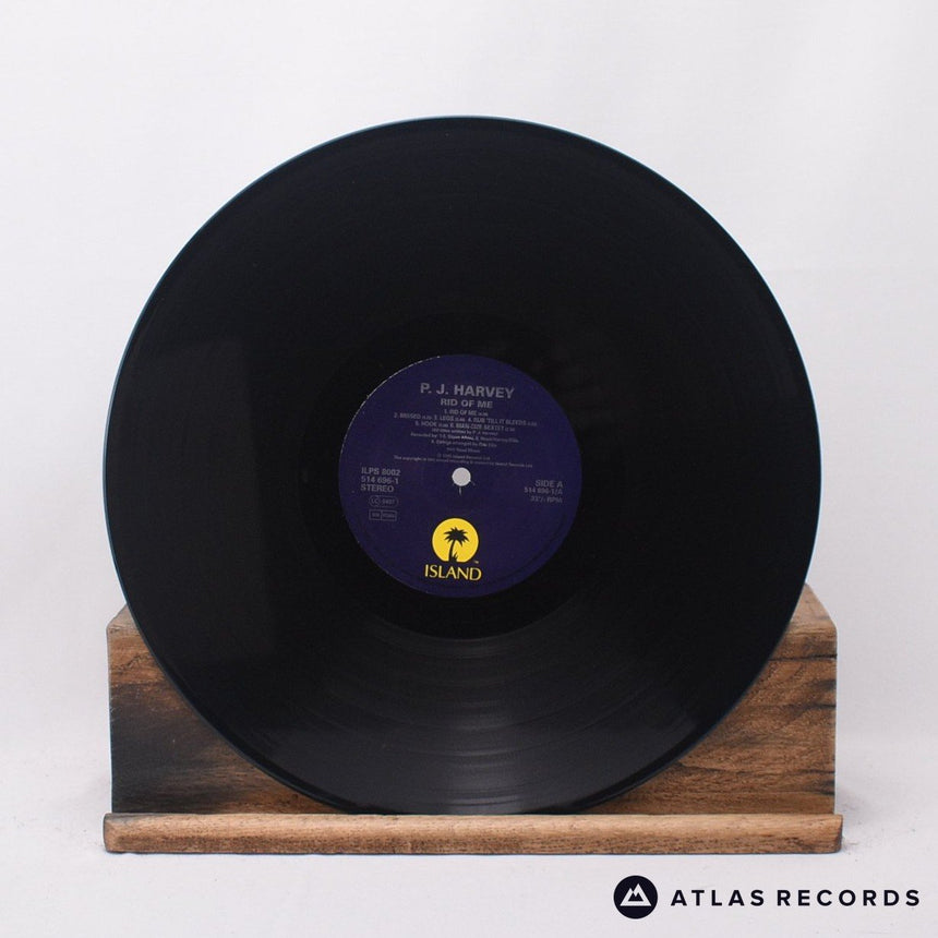 PJ Harvey - Rid Of Me - A3 B3 LP Vinyl Record - EX/EX