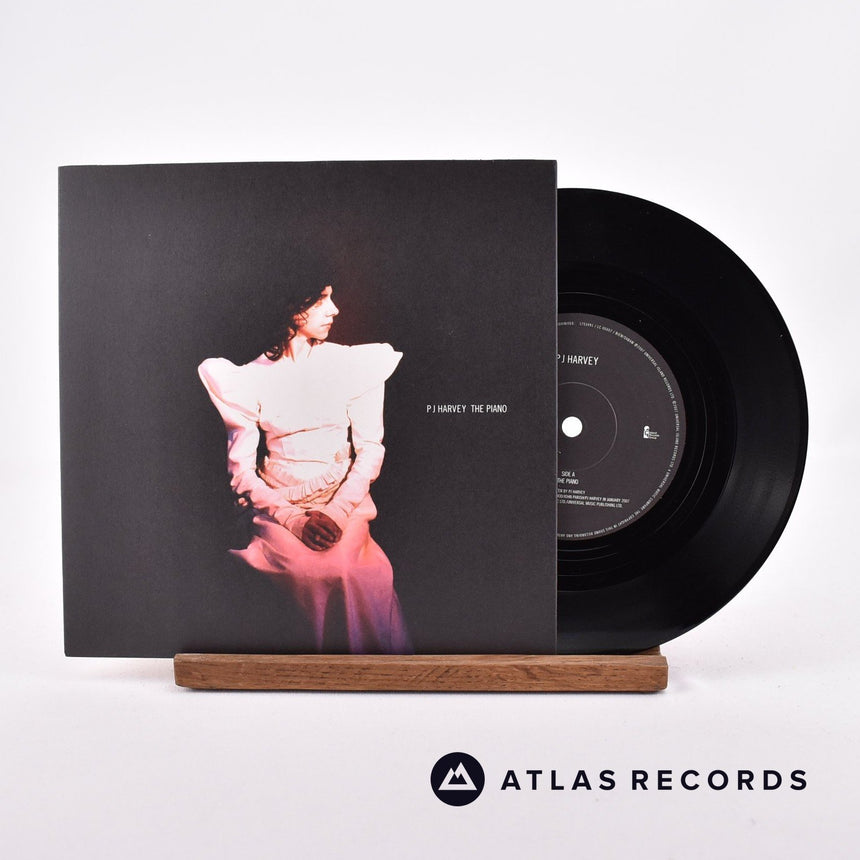 PJ Harvey The Piano 7" Vinyl Record - Front Cover & Record