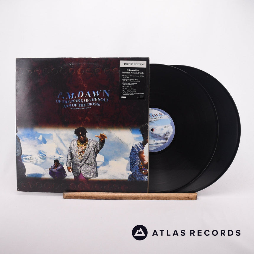 P.M. Dawn Of The Heart, Of The Soul And Of The Cross: The Utopian Experience 2 x LP Vinyl Record - Front Cover & Record